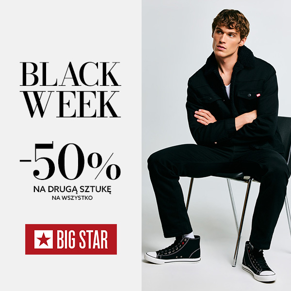 600x600 (5) BLACK WEEK W BIG STAR! -50% NA DRUGĄ SZTUKĘ! Promocja dotyczy całego dostępnego asortymentu. Promocja obowiązuje od 17 listopada 2025 do 29 listopada 2025. Zapraszamy!